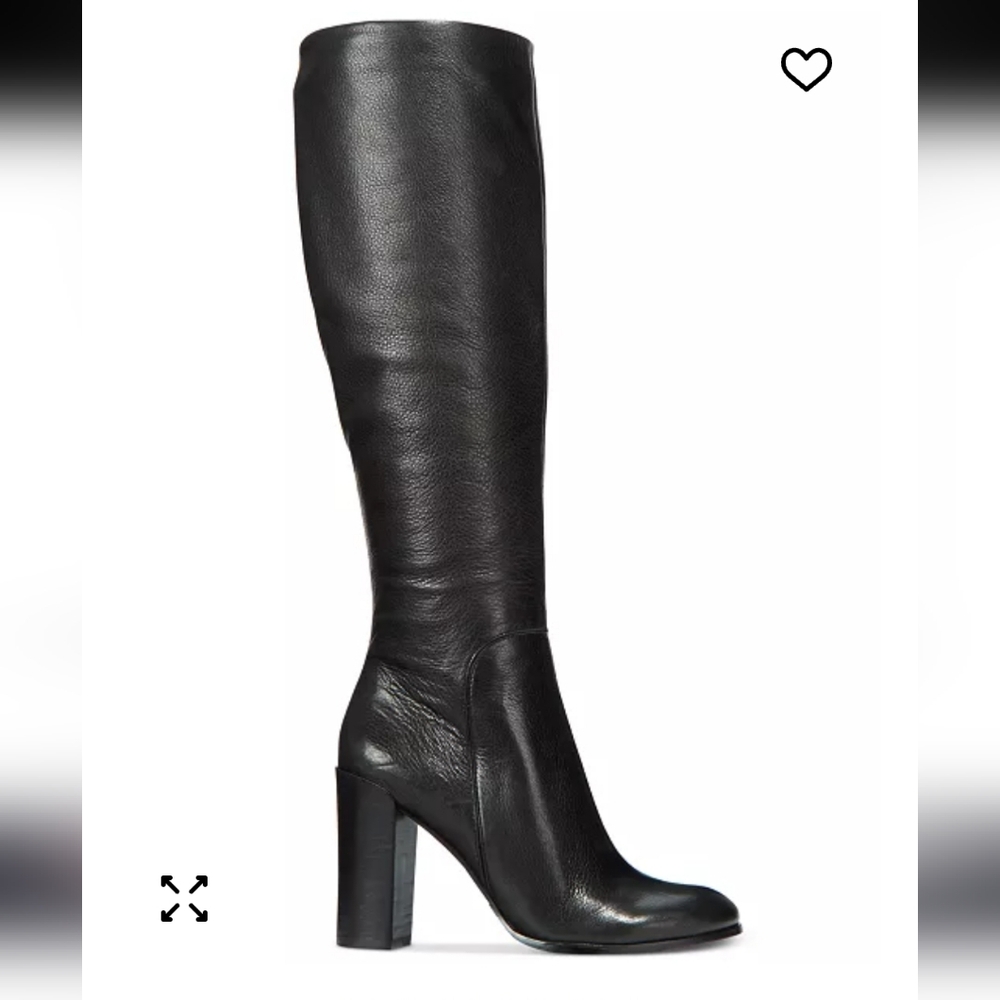Kenneth Cole New YorkWomen's Justin Block-Heel Tall Knee High Boots